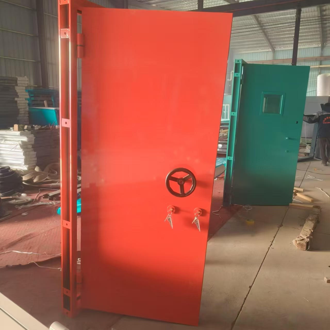 枣庄市钢制防火门泄爆墙 - 方案